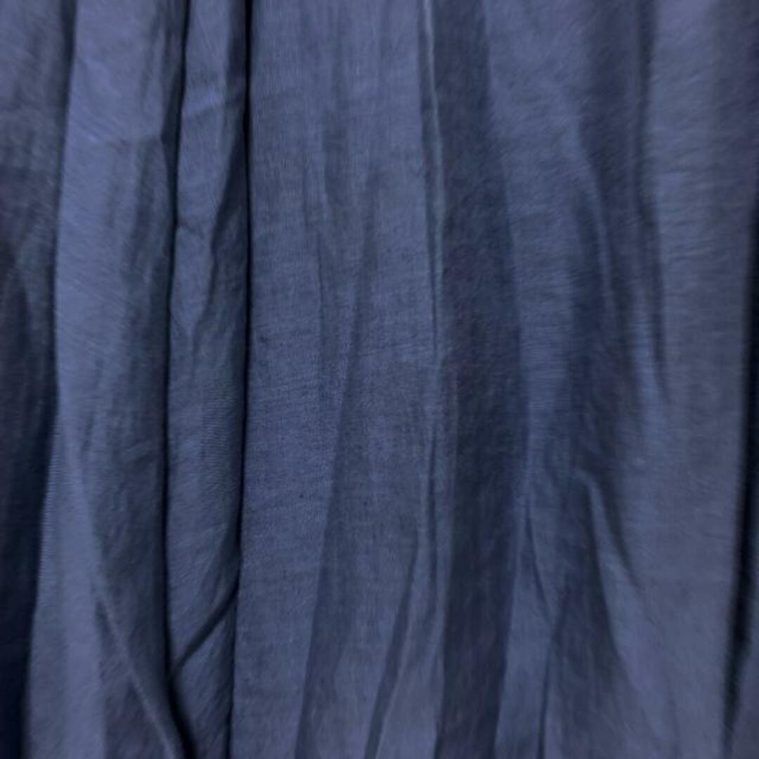 NE QUITTEZ PAS(ヌキテパ) ロングスカート レディース美品  - ブルーグレー マキシ丈/ウエストゴム レディースのスカート(ロングスカート)の商品写真