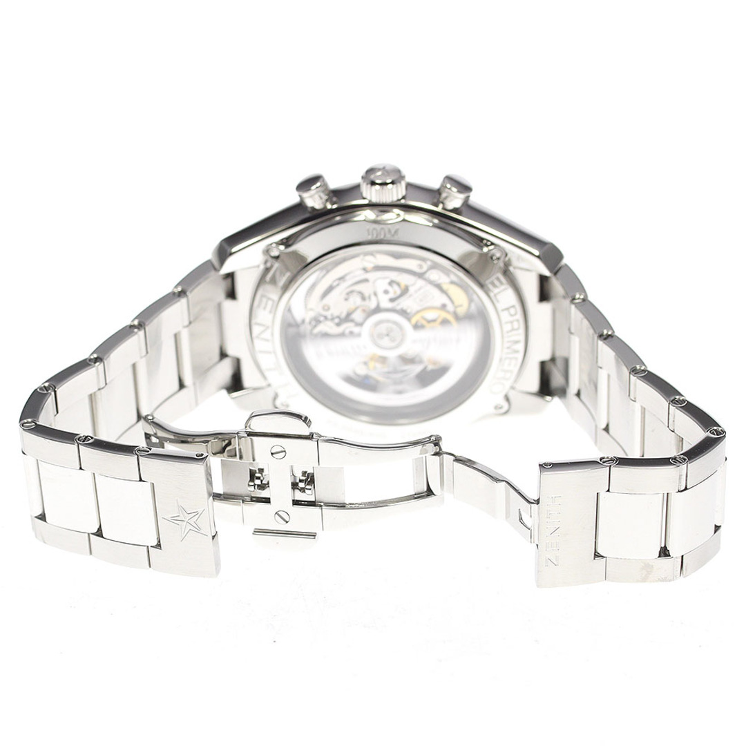 ZENITH(ゼニス)のゼニス ZENITH 03.2040.400/21.M2040 エルプリメロ 36000VPH クロノグラフ 自動巻き メンズ 良品 箱・保証書付き_813937 メンズの時計(腕時計(アナログ))の商品写真