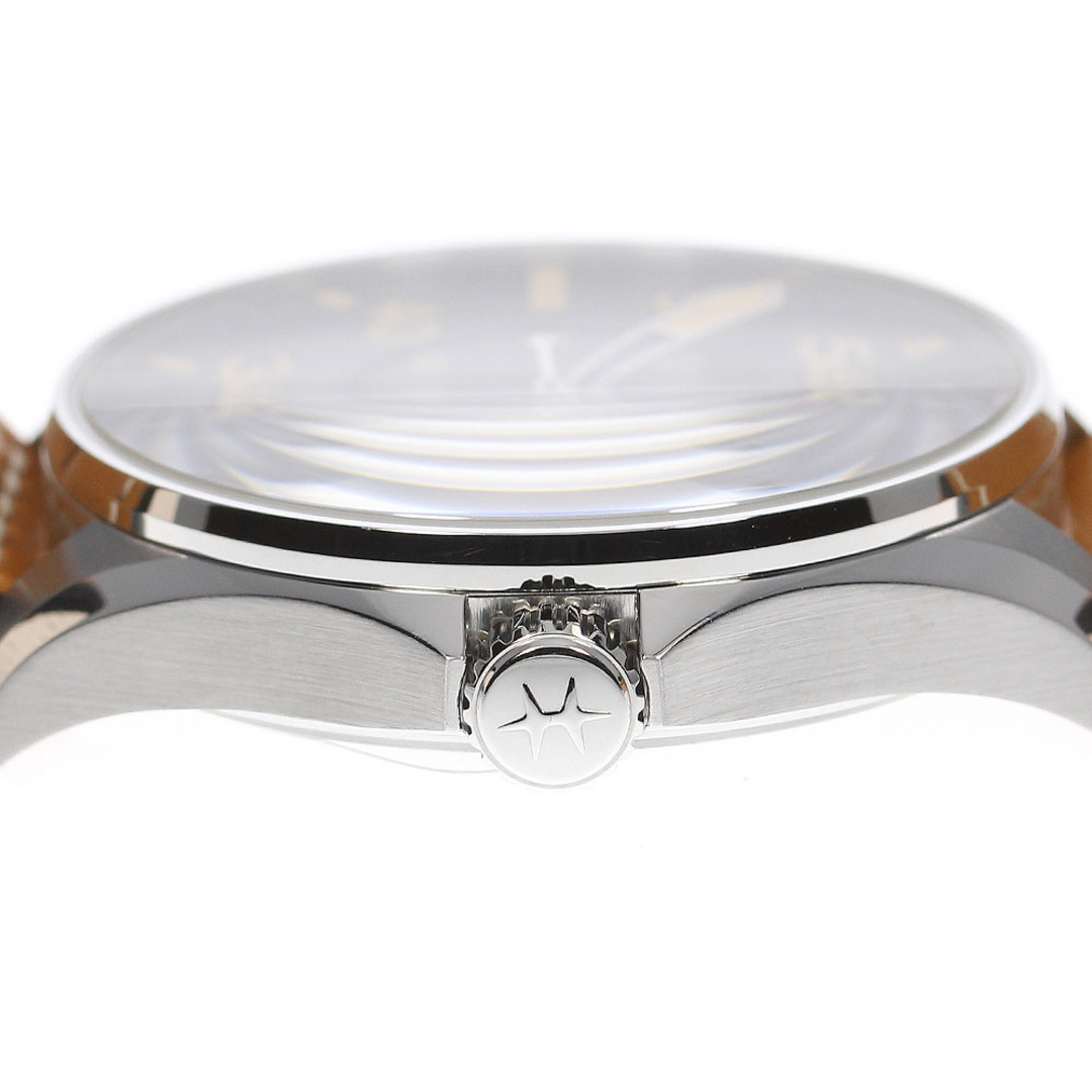 Hamilton(ハミルトン)のハミルトン HAMILTON H647250 カーキ アビエーション パイロット デイデイト 自動巻き メンズ 極美品 保証書付き_815221 メンズの時計(腕時計(アナログ))の商品写真