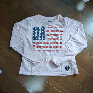 130 アメリカ柄ロンＴ(Tシャツ/カットソー)