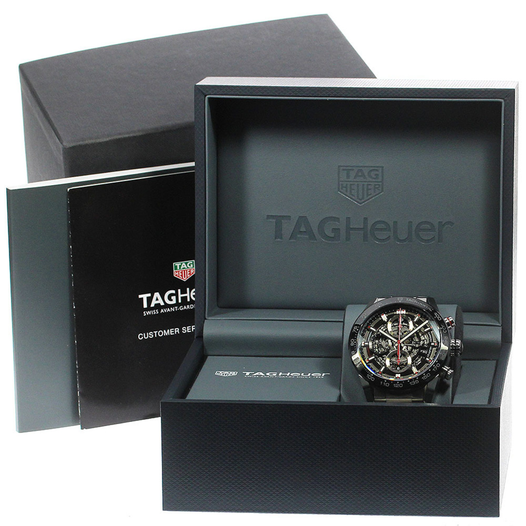 TAG Heuer(タグホイヤー)のタグホイヤー TAG HEUER CAR201V カレラ クロノグラフ キャリバーホイヤー01 自動巻き メンズ 美品 箱付き_814086 メンズの時計(腕時計(アナログ))の商品写真