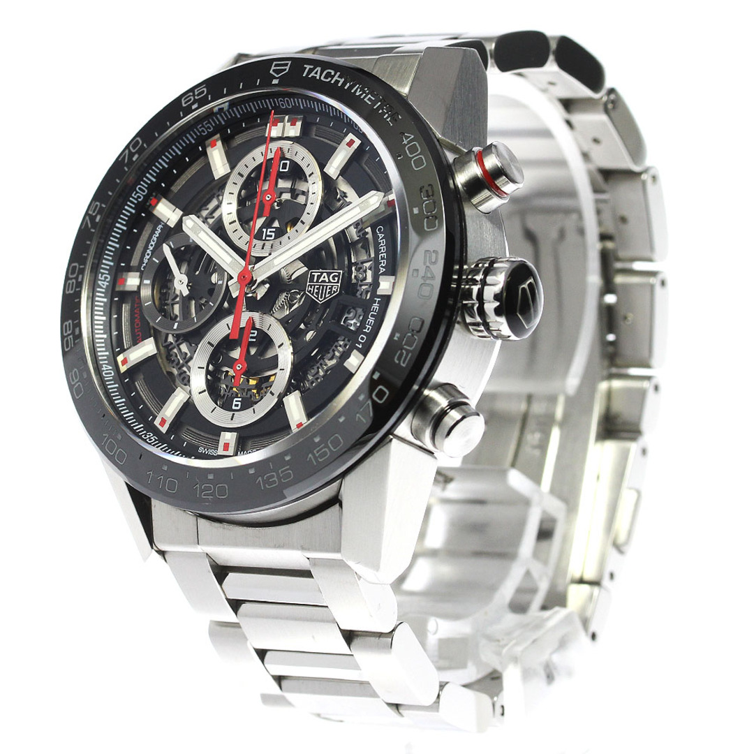 TAG Heuer(タグホイヤー)のタグホイヤー TAG HEUER CAR201V カレラ クロノグラフ キャリバーホイヤー01 自動巻き メンズ 美品 箱付き_814086 メンズの時計(腕時計(アナログ))の商品写真