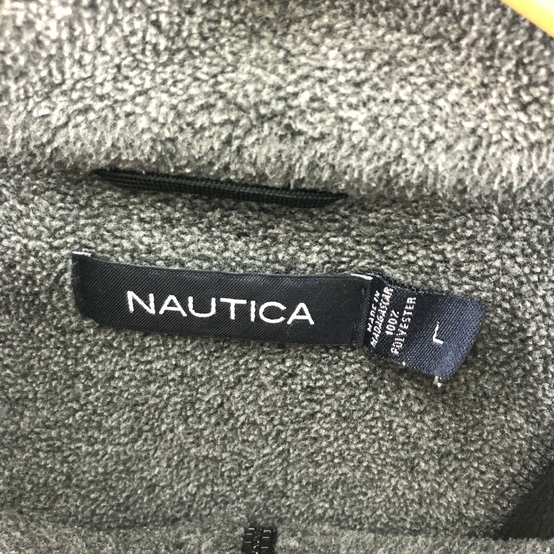 NAUTICA(ノーティカ)の古着 ノーティカ NAUTICA ハーフジップ フリースプルオーバー メンズL /eaa385748 メンズのジャケット/アウター(その他)の商品写真