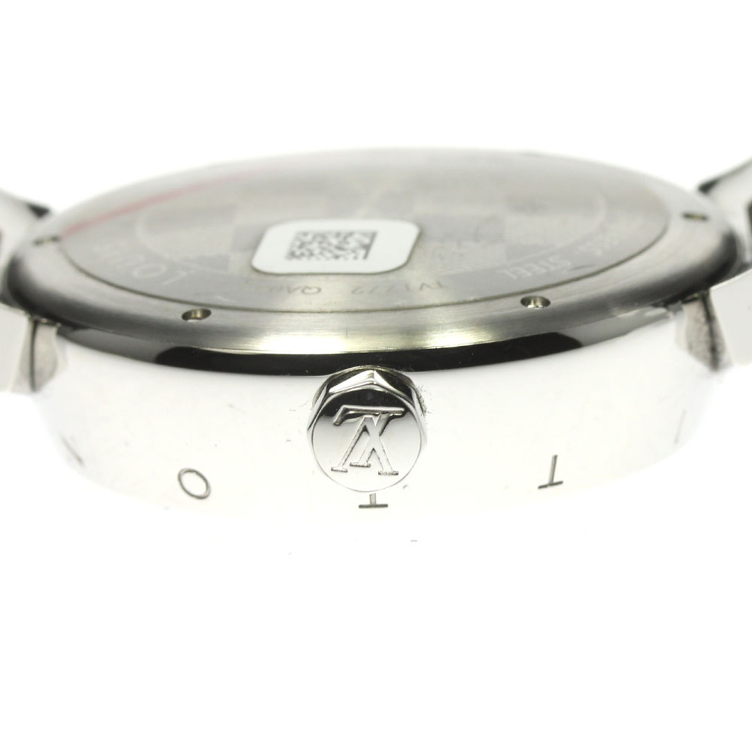 LOUIS VUITTON(ルイヴィトン)のルイ・ヴィトン LOUIS VUITTON QA163 タンブールGM ダミエ ワールドツアー クォーツ メンズ _814326 メンズの時計(腕時計(アナログ))の商品写真