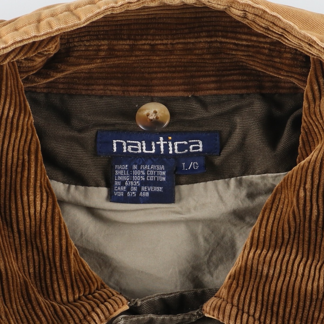 NAUTICA(ノーティカ)の古着 90年代 ノーティカ NAUTICA ハンティングジャケット メンズL ヴィンテージ /eaa385572 メンズのジャケット/アウター(その他)の商品写真