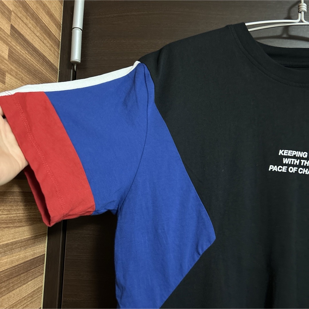 ZARA(ザラ)のZARA Tシャツ　黒　スポーティ レディースのトップス(Tシャツ(半袖/袖なし))の商品写真