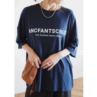 ANIECA - アニーカ　ANIECA  ANCFANTSCBLSS Tシャツ