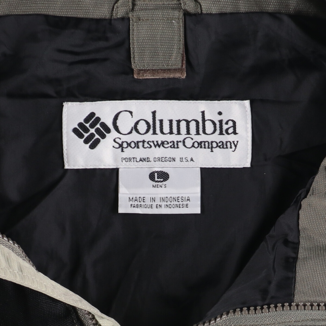 Columbia(コロンビア)の古着 90年代 コロンビア Columbia マウンテンジャケット シェルジャケット メンズL ヴィンテージ /eaa385104 メンズのジャケット/アウター(マウンテンパーカー)の商品写真