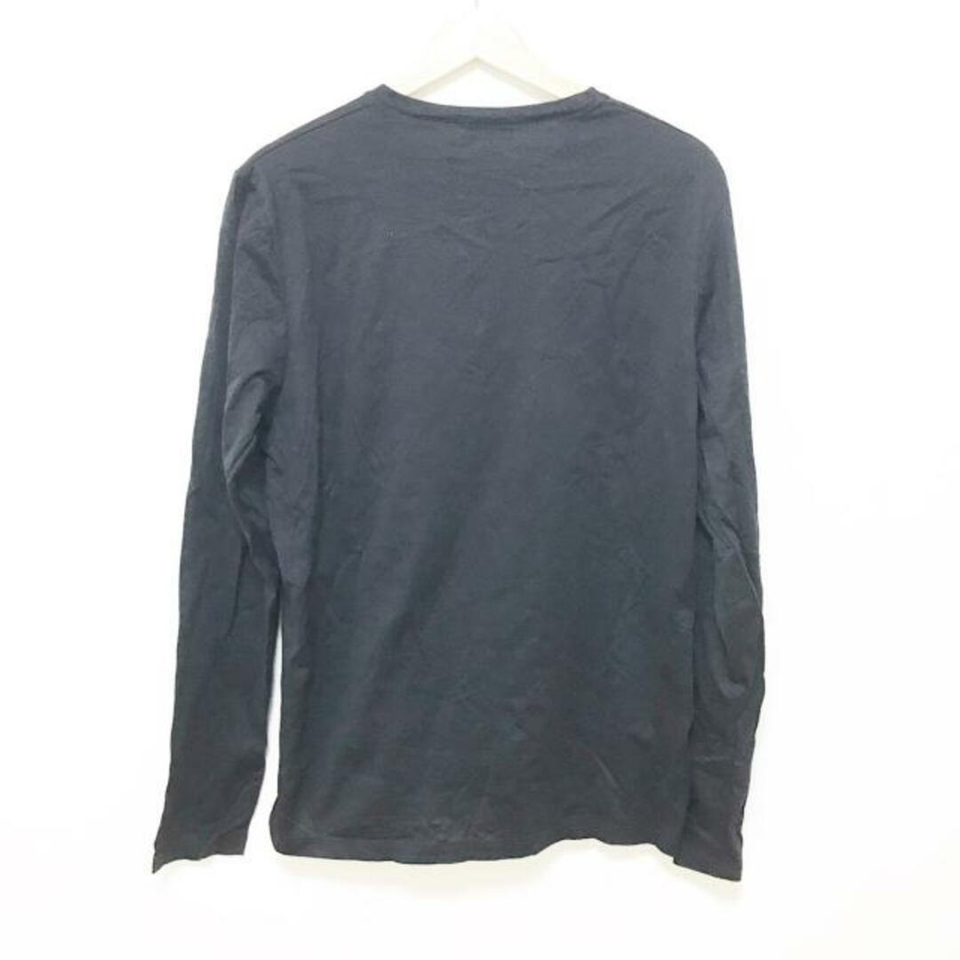 Balenciaga(バレンシアガ)のBALENCIAGA(バレンシアガ) 長袖Tシャツ サイズM メンズ - 215198 TQ935 黒×ピンク クルーネック メンズのトップス(Tシャツ/カットソー(七分/長袖))の商品写真