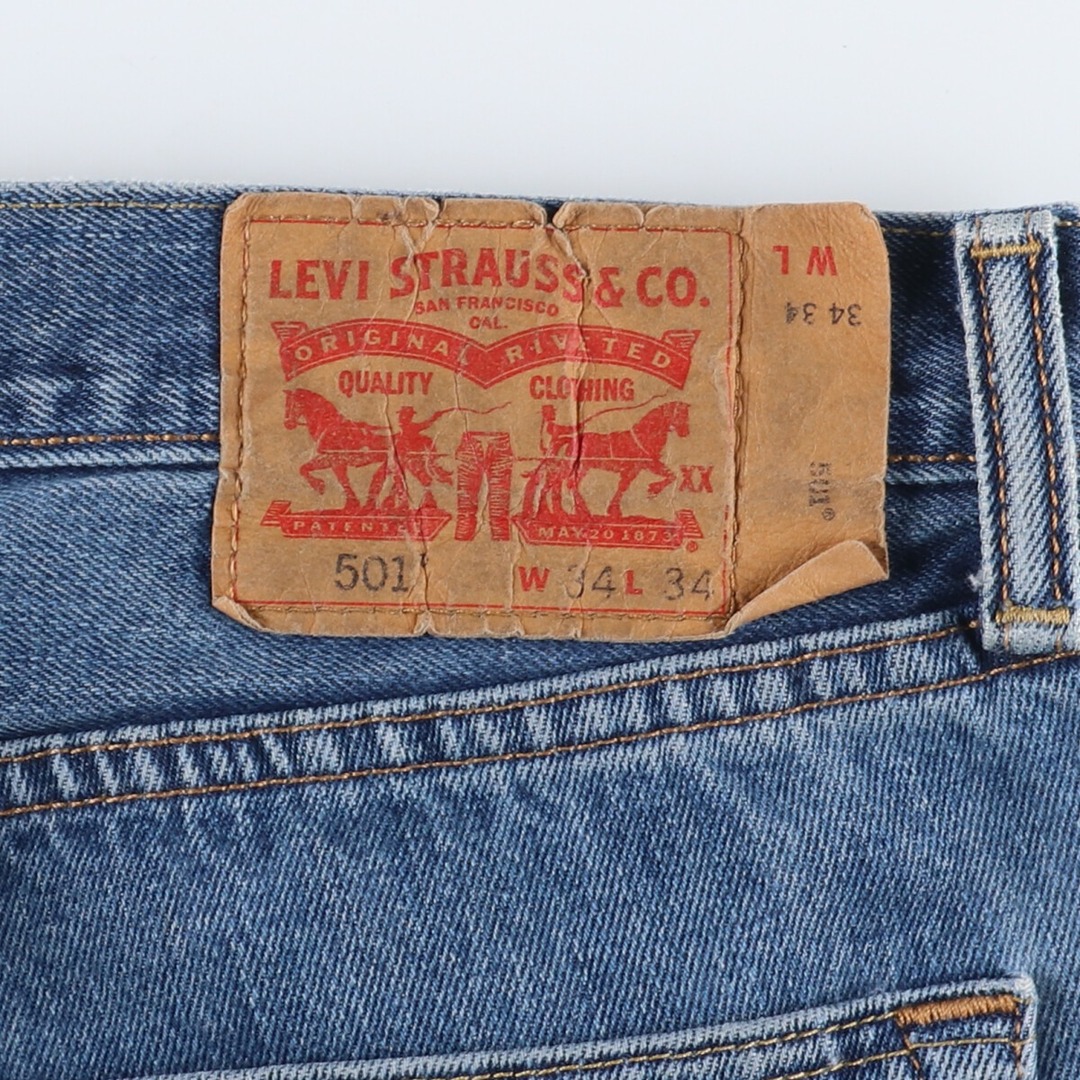 Levi's(リーバイス)の古着 リーバイス Levi's リーバイス501 ストレートデニムパンツ メンズw36 /eaa385261 メンズのパンツ(デニム/ジーンズ)の商品写真