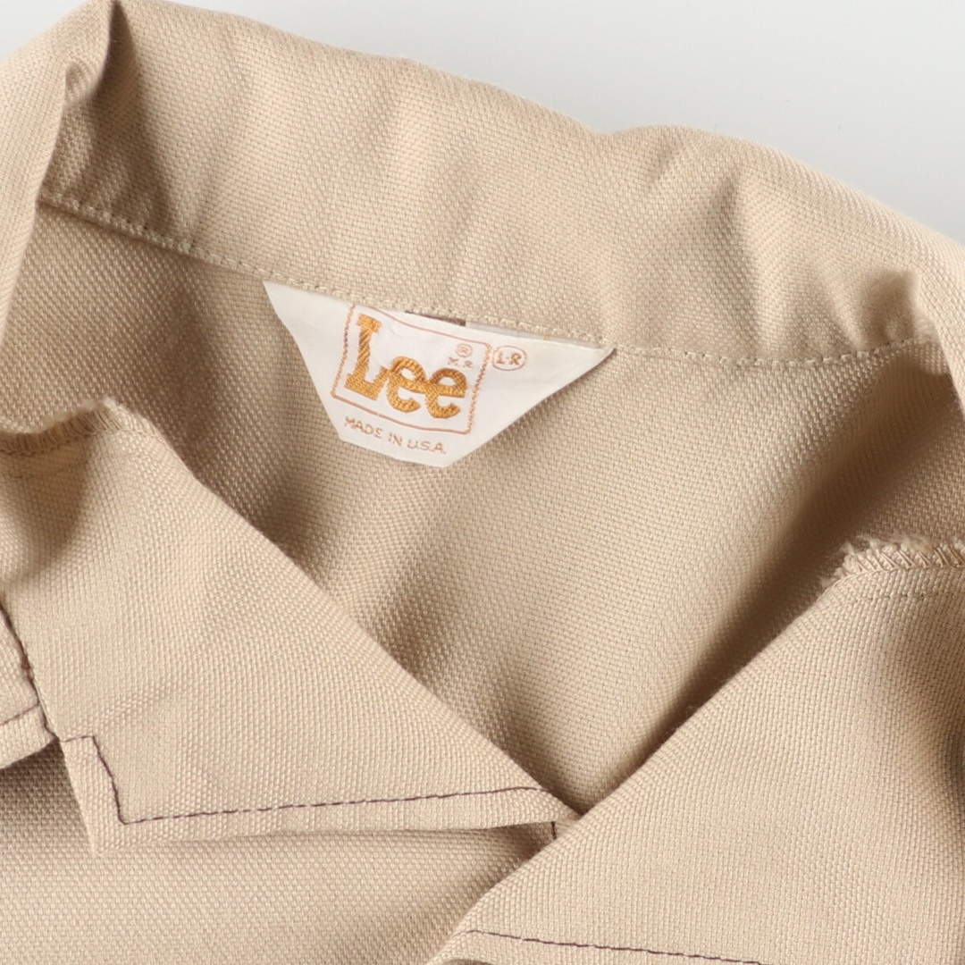 Lee(リー)の古着 70年代 リー Lee 長袖 オープンカラー ウエスタンシャツ USA製 メンズL ヴィンテージ /eaa385349 メンズのトップス(シャツ)の商品写真