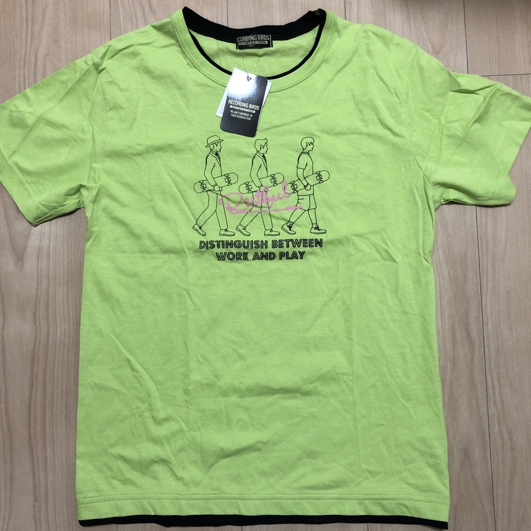 新品　160  半袖Tシャツ キッズ/ベビー/マタニティのキッズ服男の子用(90cm~)(Tシャツ/カットソー)の商品写真