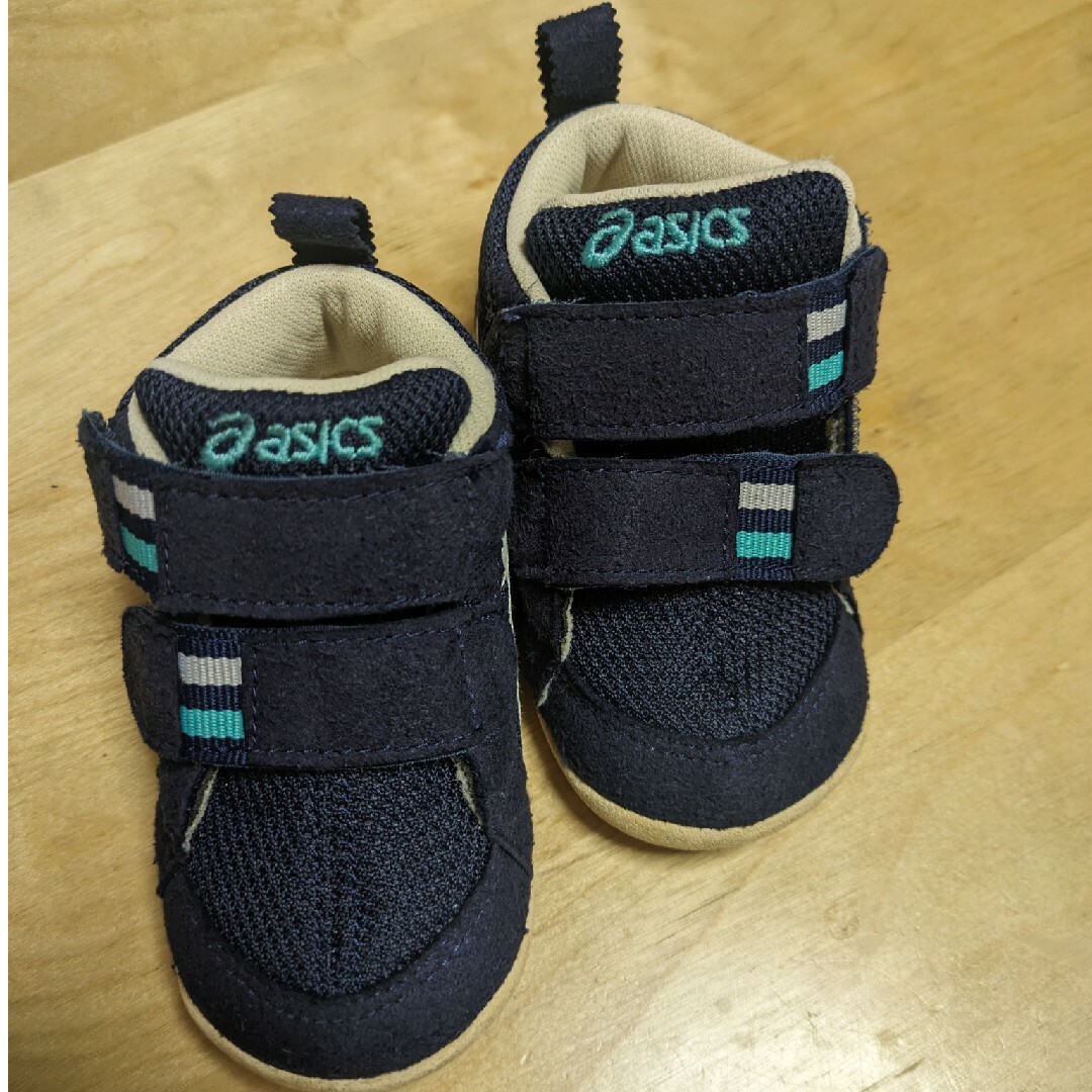 asics(アシックス)の美品！アシックス　ファーストシューズ　スクスク13.0cm キッズ/ベビー/マタニティのベビー靴/シューズ(~14cm)(スニーカー)の商品写真