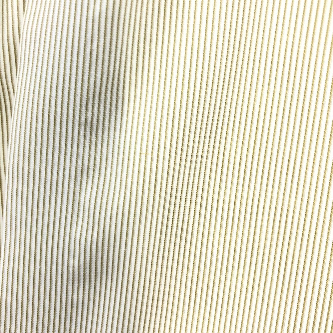 Calvin Klein(カルバンクライン)の古着 カルバンクライン Calvin klein non iron slim fit 長袖 コットンストライプシャツ メンズL /eaa385627 メンズのトップス(シャツ)の商品写真