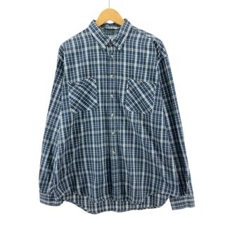 リーバイス(Levi's)の古着 リーバイス Levi's 長袖 ボタンダウンチェックシャツ メンズXL /eaa385645(シャツ)