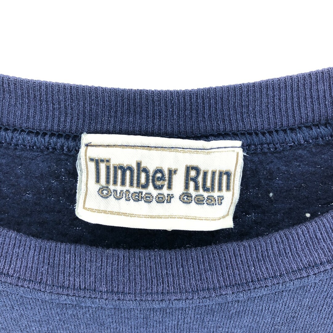 古着 Timber Run プリントスウェットシャツ トレーナー メンズL /eaa385661 メンズのトップス(スウェット)の商品写真