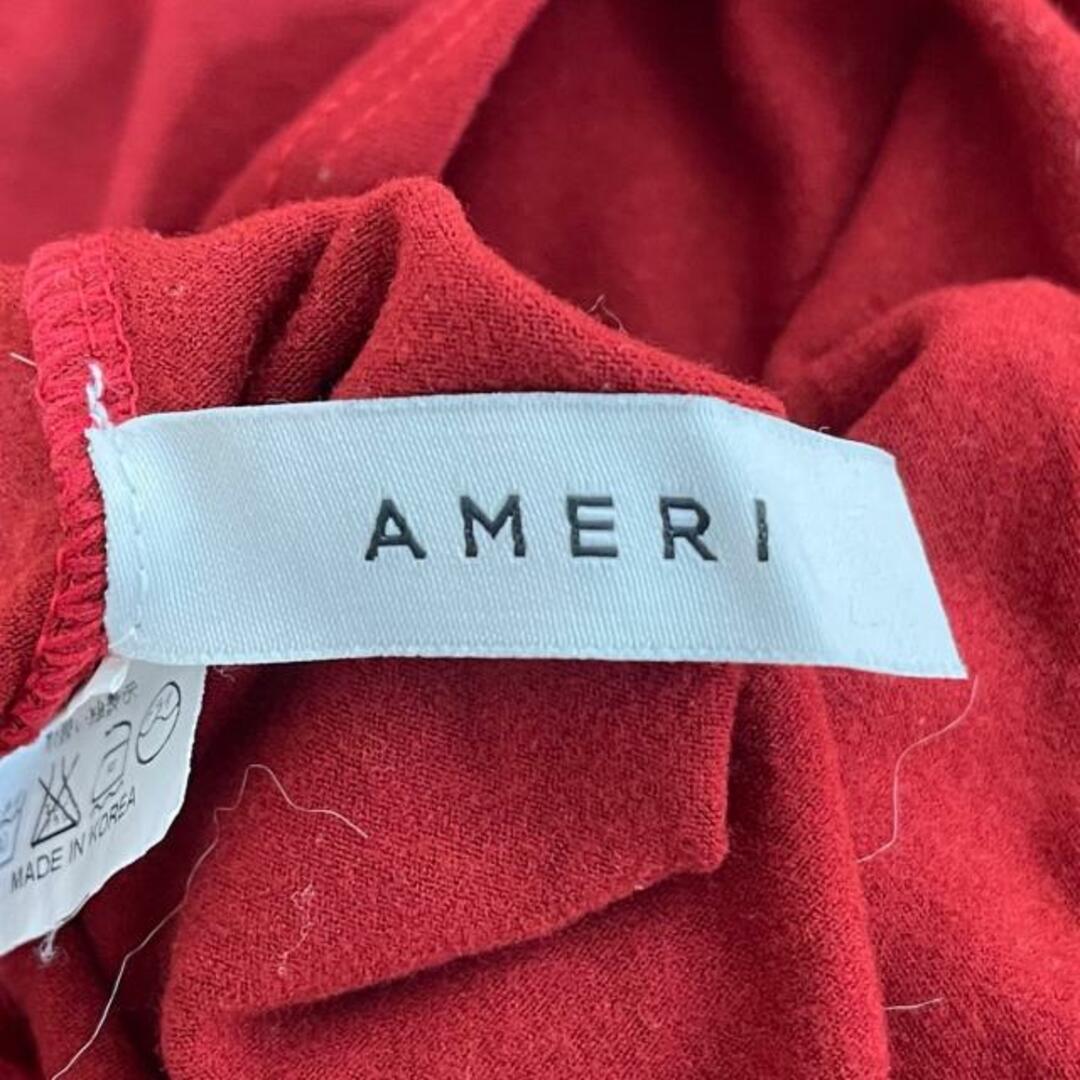 AMERI(アメリ) 長袖セーター レディース美品  - レッド ハイネック レディースのトップス(ニット/セーター)の商品写真