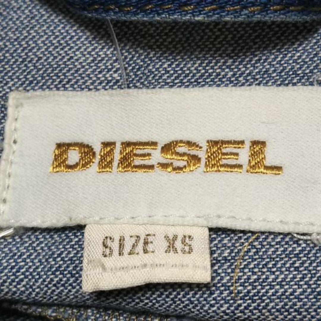 DIESEL(ディーゼル)のDIESEL(ディーゼル) Gジャン サイズXS レディース - ブルー 長袖/春/夏 綿 レディースのジャケット/アウター(Gジャン/デニムジャケット)の商品写真