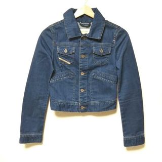 ディーゼル(DIESEL)のDIESEL(ディーゼル) Gジャン サイズXS レディース - ブルー 長袖/春/夏 綿(Gジャン/デニムジャケット)