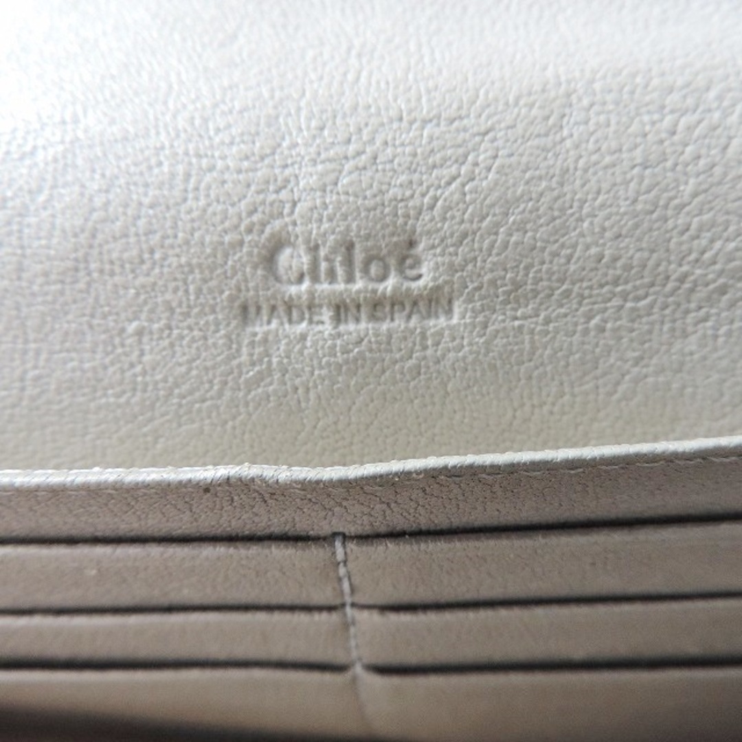 Chloe(クロエ)のChloe(クロエ) 長財布 - 黒 レザー レディースのファッション小物(財布)の商品写真