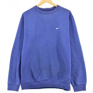 ナイキ(NIKE)の古着 ナイキ NIKE ワンポイントロゴスウェット トレーナー メンズXL /eaa313831(スウェット)