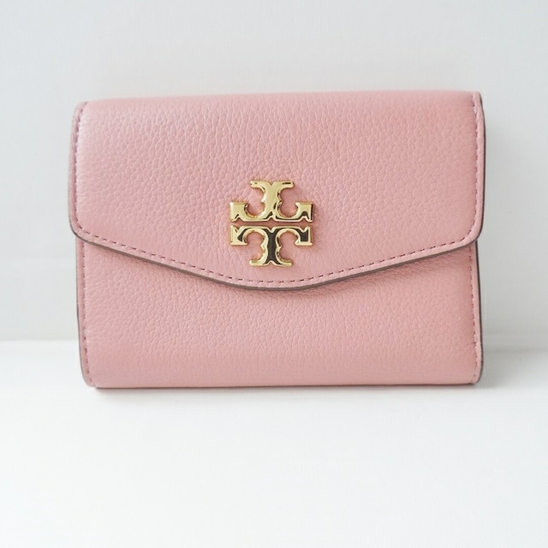 Tory Burch(トリーバーチ)のTORY BURCH(トリーバーチ) 3つ折り財布 - ピンク レザー レディースのファッション小物(財布)の商品写真