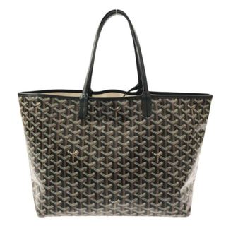 ゴヤール(GOYARD)のGOYARD(ゴヤール) トートバッグ サンルイPM 黒×ブラウン×マルチ コーティングキャンバス×レザー(トートバッグ)