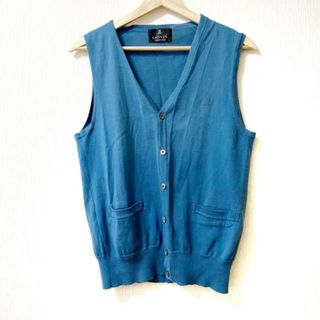 ランバンコレクション(LANVIN COLLECTION)のLANVIN COLLECTION(ランバンコレクション) ベスト サイズM メンズ - ライトブルー ニット(ベスト)