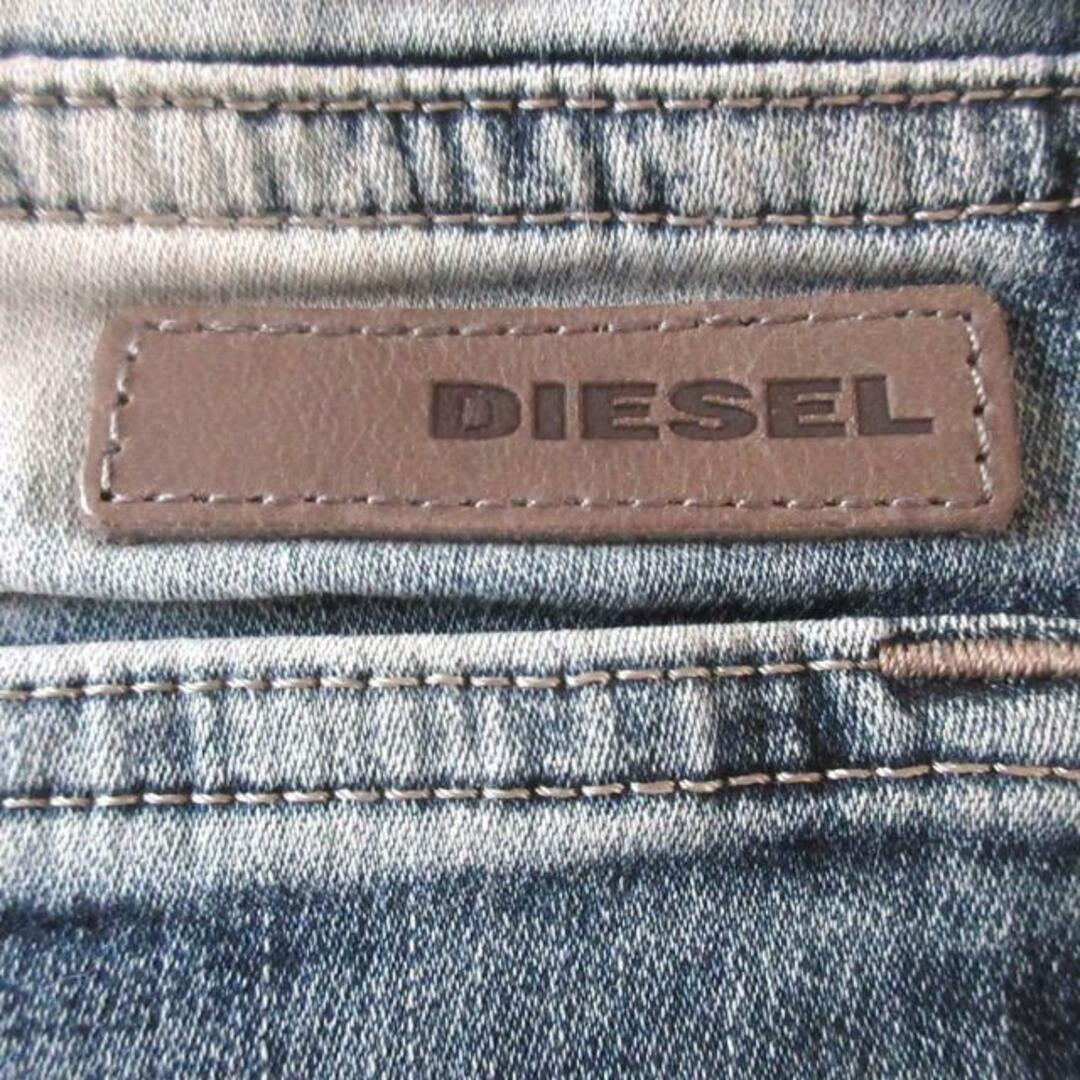 DIESEL(ディーゼル)のDIESEL(ディーゼル) パンツ サイズ32 XS メンズ - ダークネイビー×黒 フルレングス/デニム/ウエストゴム メンズのパンツ(その他)の商品写真