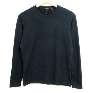 クルチアーニ(Cruciani)のCruciani(クルチアーニ) 長袖Tシャツ サイズ48 XL レディース - 黒 クルーネック(Tシャツ(長袖/七分))