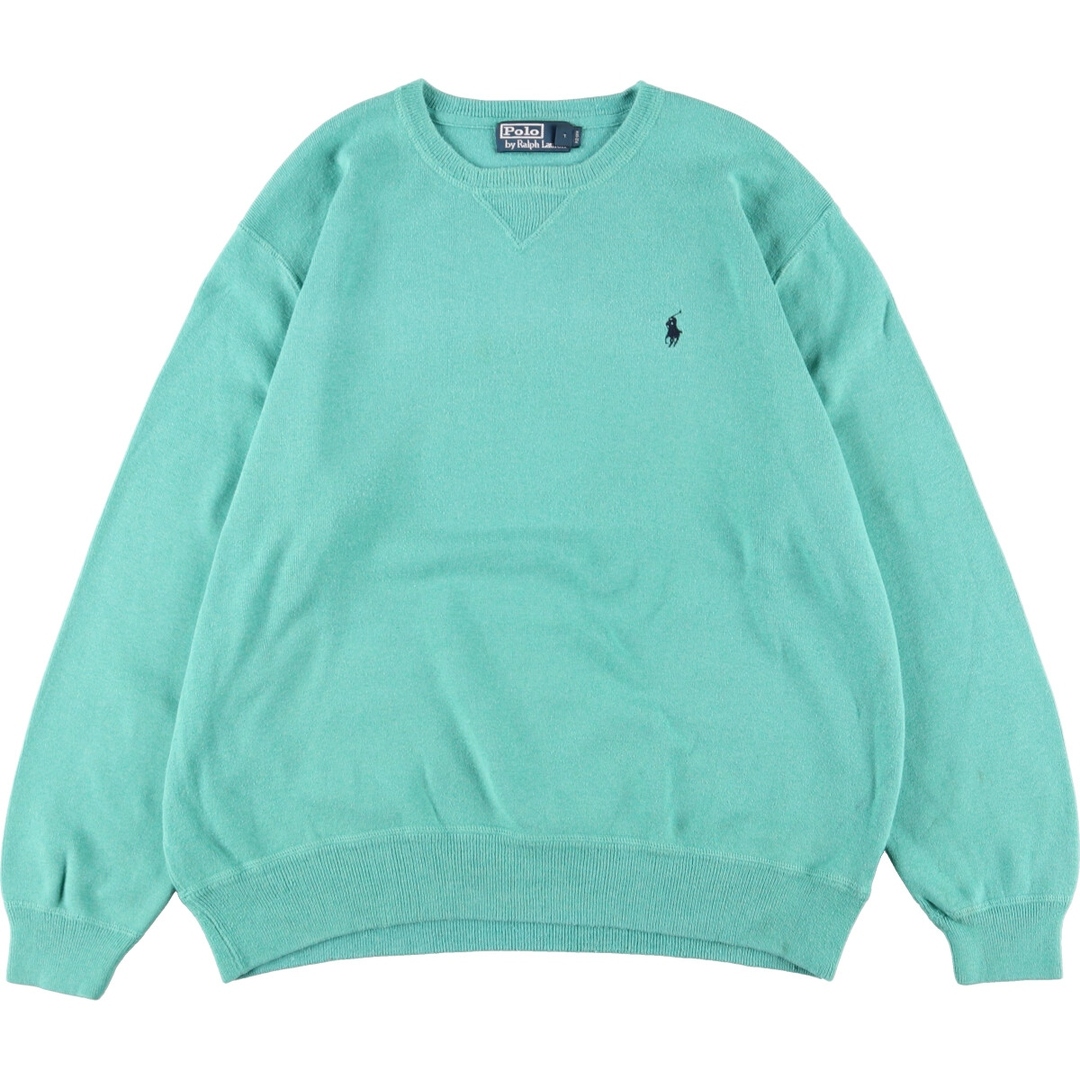 Ralph Lauren(ラルフローレン)の古着 ラルフローレン Ralph Lauren POLO by Ralph Lauren コットンニットセーター メンズXL /eaa348618 メンズのトップス(ニット/セーター)の商品写真