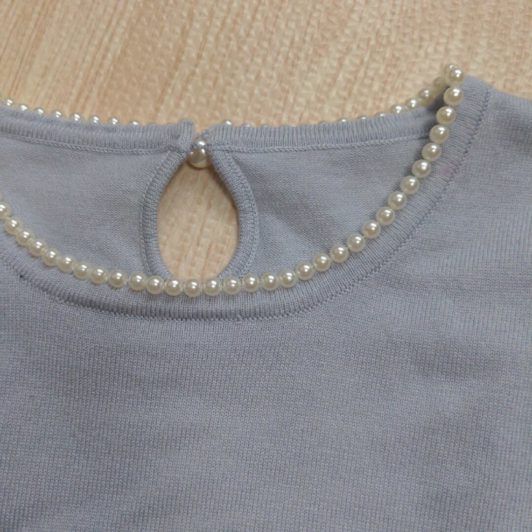 Couture Brooch  薄手ニット　M レディースのトップス(ニット/セーター)の商品写真