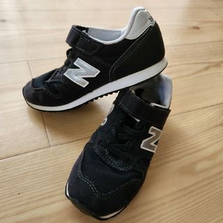 ニューバランス(New Balance)のニューバランス☆new balance☆キッズ スニーカー☆373☆19cm☆黒(スニーカー)