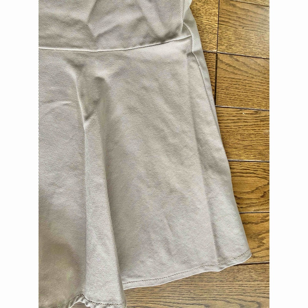 新品モーメントプラスmoment+ロングスカートSマーメイドデニム素材ベージュ レディースのスカート(ロングスカート)の商品写真