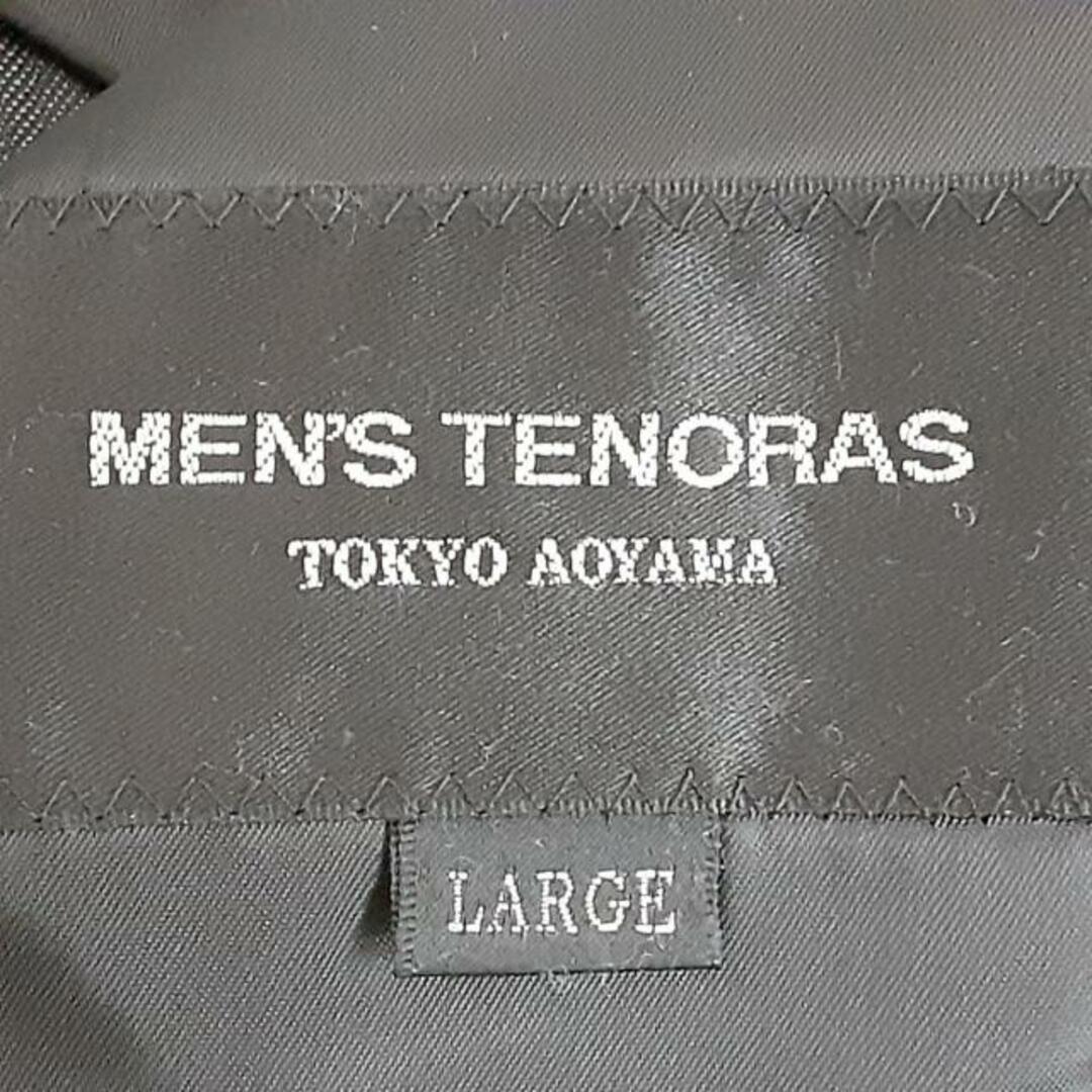 MEN'S TENORAS(メンズティノラス)のMEN'S TENORAS(メンズティノラス) シングルスーツ メンズ - ダークグレー ストライプ メンズのスーツ(セットアップ)の商品写真