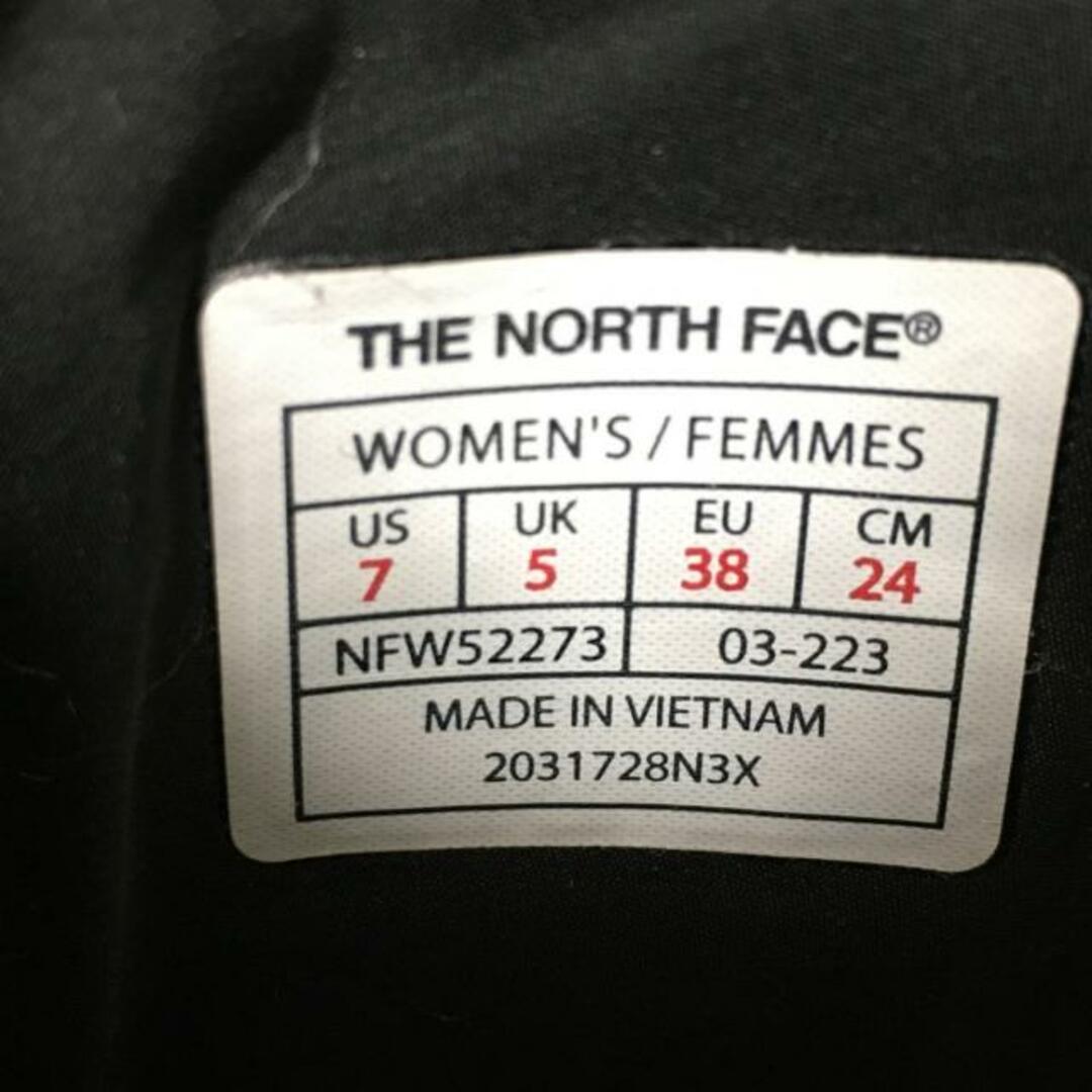 THE NORTH FACE(ザノースフェイス)のTHE NORTH FACE(ノースフェイス) ショートブーツ 24 レディース - NFW52273 ダークネイビー×黒 ナイロン×ヌバック レディースの靴/シューズ(ブーツ)の商品写真