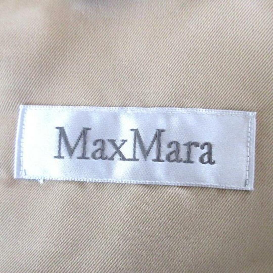 Max Mara(マックスマーラ)のMax Mara(マックスマーラ) コート サイズ36(J) レディース - ベージュ 長袖/春/秋 レディースのジャケット/アウター(その他)の商品写真