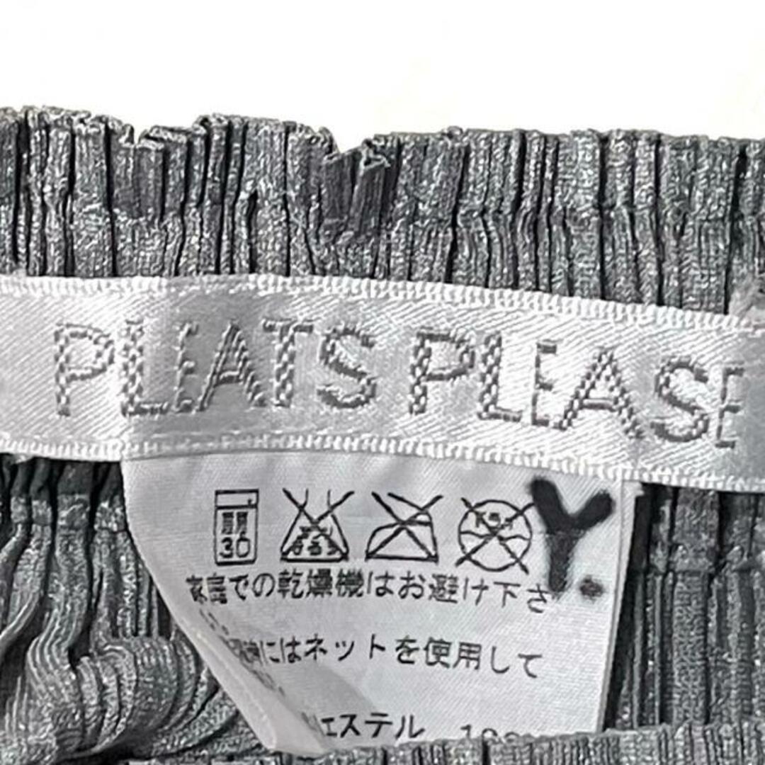 PLEATS PLEASE ISSEY MIYAKE(プリーツプリーズイッセイミヤケ)のPLEATS PLEASE(プリーツプリーズ) ロングスカート サイズ1 S レディース美品  - グレー プリーツ レディースのスカート(ロングスカート)の商品写真