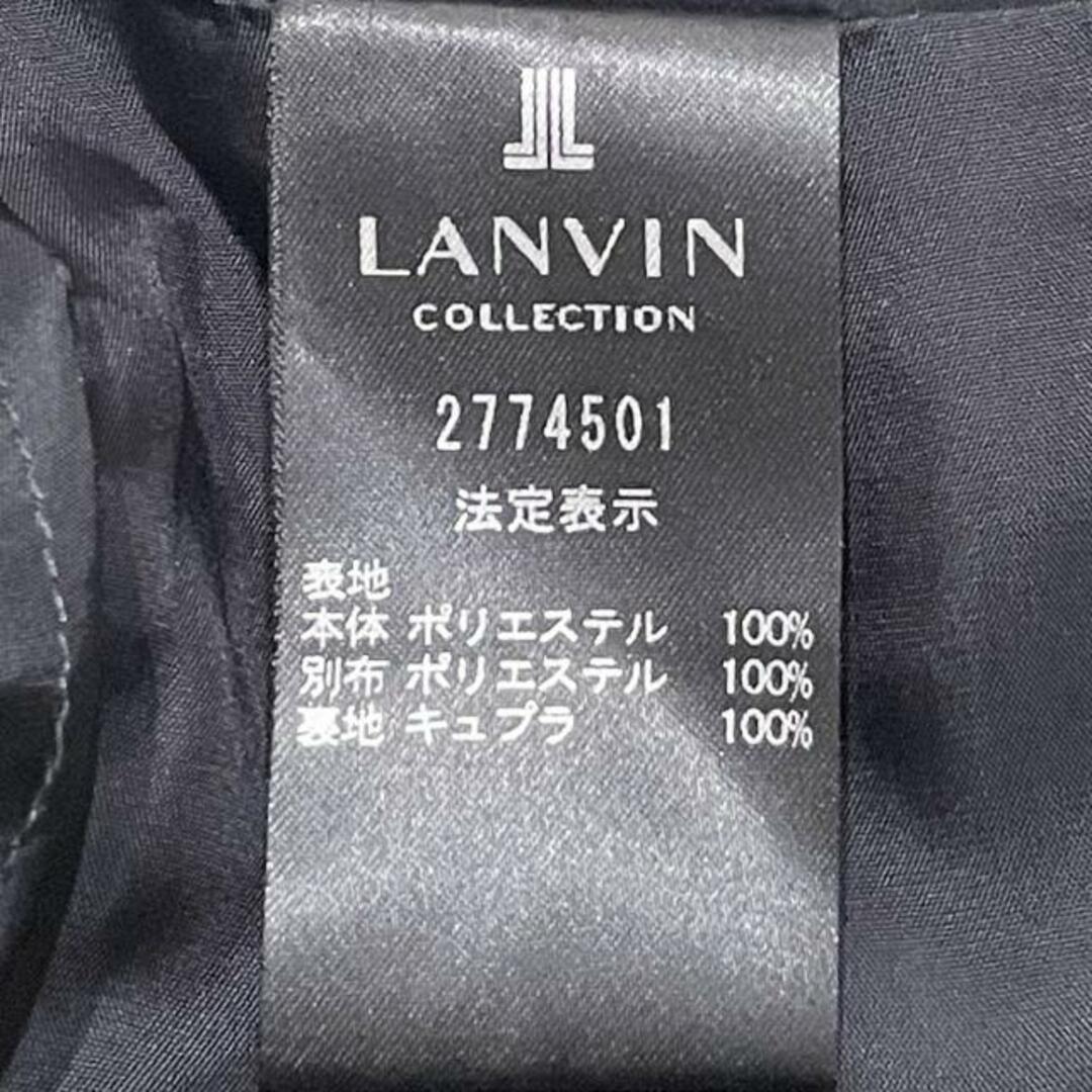 LANVIN COLLECTION(ランバンコレクション)のLANVIN COLLECTION(ランバンコレクション) スカート サイズ38 M レディース - 黒 ひざ丈/メッシュ レディースのスカート(その他)の商品写真