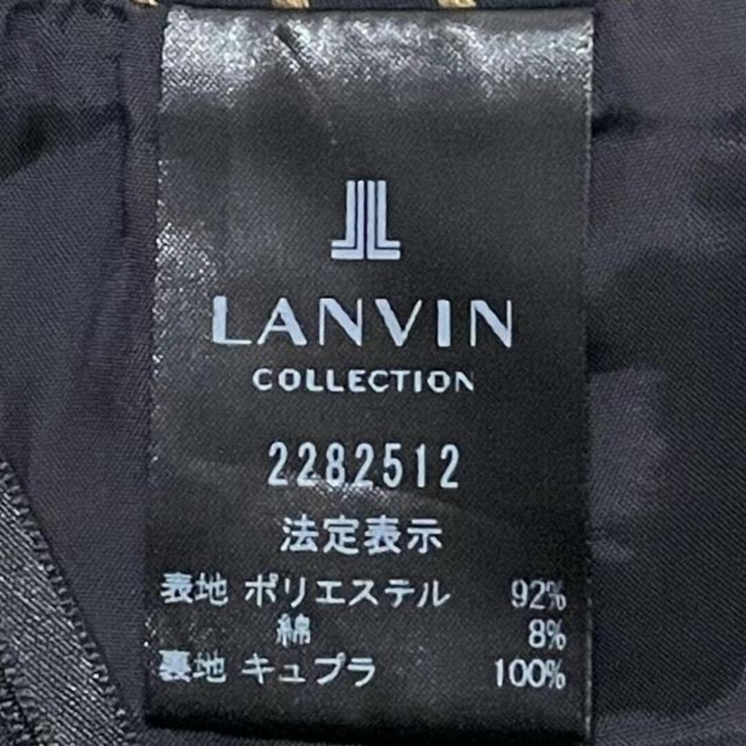 LANVIN COLLECTION(ランバンコレクション)のLANVIN COLLECTION(ランバンコレクション) スカート サイズ40 M レディース - 黒×ブラウン ひざ丈 レディースのスカート(その他)の商品写真