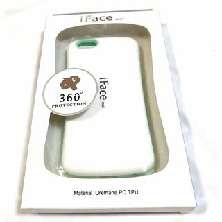 iFace mall 　ホワイト グリーン　iPhone6／6Ｓ(iPhoneケース)