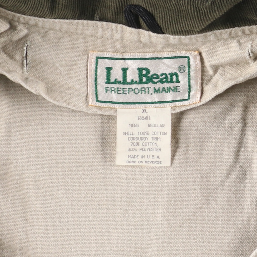 L.L.Bean(エルエルビーン)の古着 80年代 エルエルビーン L.L.Bean ダック ハンティングジャケット USA製 メンズXL ヴィンテージ /eaa394634 メンズのジャケット/アウター(その他)の商品写真