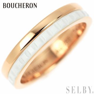 ブシュロン(BOUCHERON)のブシュロン セラミック/ K18PG リング キャトルハーフ 45号　ピンキー(リング(指輪))