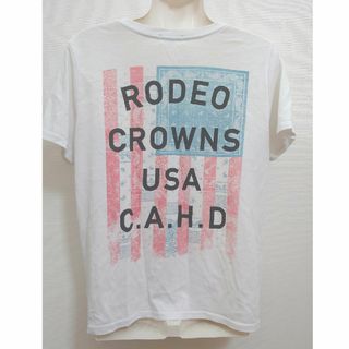 ロデオクラウンズ(RODEO CROWNS)のロデオクラウンズ バックプリントTシャツ 胸ポケットTシャツ ロゴTシャツ(Tシャツ(半袖/袖なし))