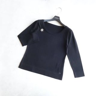 FOXEY - FOXEY 38 ブラックブラック Knit Top