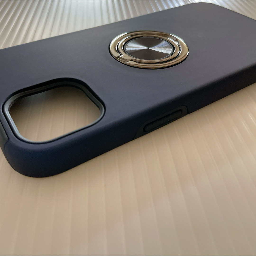 iPhone 13 ケース リング付き PC TPU 耐衝撃 衝撃吸収 傷防止 スマホ/家電/カメラのスマホアクセサリー(iPhoneケース)の商品写真
