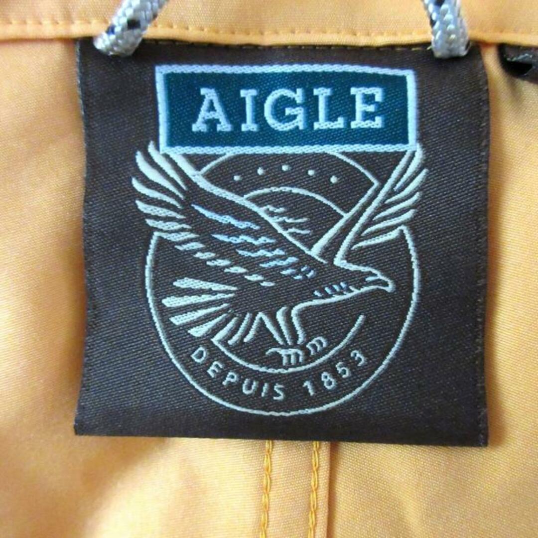 AIGLE(エーグル)のAIGLE(エーグル) コート サイズS レディース - オレンジ 長袖/ジップアップ/春/秋 レディースのジャケット/アウター(その他)の商品写真