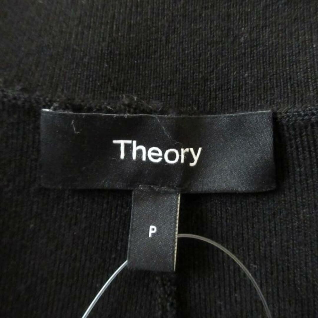 theory(セオリー)のtheory(セオリー) ジャケット サイズP M レディース - 黒 長袖/ニット/春/秋 レディースのジャケット/アウター(その他)の商品写真