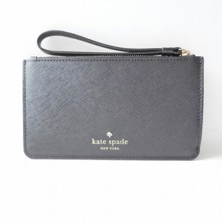 ケイトスペードニューヨーク(kate spade new york)のKate spade(ケイトスペード) 札入れ美品  - PXRU4780 黒 レザー(財布)