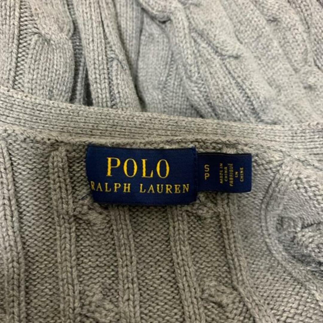 POLO RALPH LAUREN(ポロラルフローレン)のPOLObyRalphLauren(ポロラルフローレン) カーディガン サイズS メンズ美品  - グレー 長袖 メンズのトップス(カーディガン)の商品写真